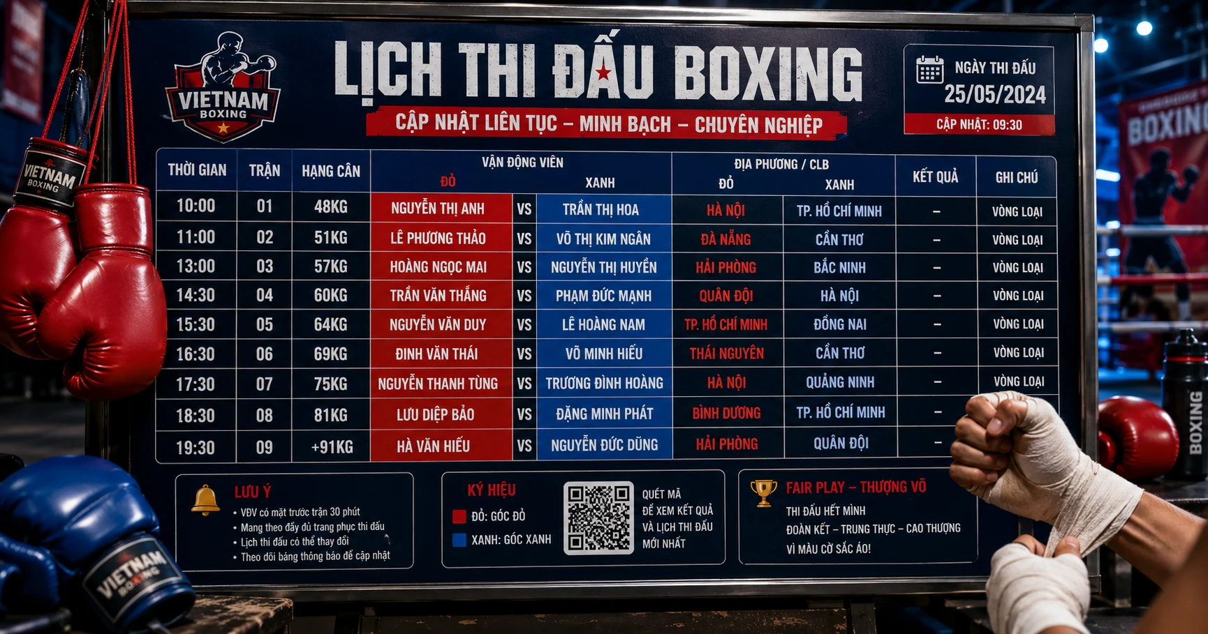 Lịch thi đấu quyền anh mới nhất và chi tiết - image 2